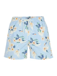 Badeshorts elfenbein / navy / hellblau / limette