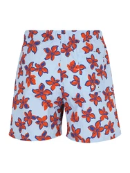 TOMMY HILFIGER Badeshorts blau/hellblau/orange