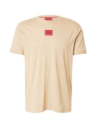 HUGO T-Shirt Diragolino212 10229761 01 sand/knallrot/schwarz