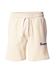 JACK & JONES Shorts 'JPSTGORDON' blau/wollweiß