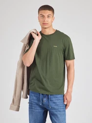 HUGO T-Shirt 'Dero' dunkelgrün