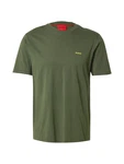HUGO T-Shirt 'Dero' dunkelgrün