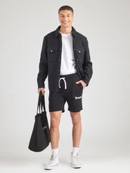 JACK & JONES Shorts 'JPSTGORDON' schwarz/weiß