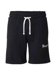JACK & JONES Shorts 'JPSTGORDON' schwarz/weiß