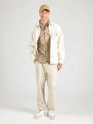 Only & Sons Hemd 'ONSCAIDEN' dunkelbeige/schwarz