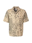 Only & Sons Hemd 'ONSCAIDEN' dunkelbeige/schwarz