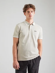BOSS Poloshirt 'Paddy' hellbeige/schwarz/offwhite