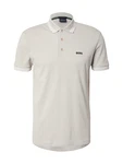 BOSS Poloshirt 'Paddy' hellbeige/schwarz/offwhite
