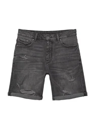 Pull&Bear Shorts dunkelgrau