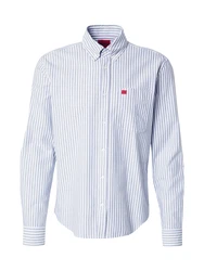 HUGO Hemd 'Evito' hellblau/offwhite