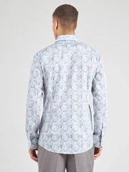 ETON Hemd elfenbein/hellblau