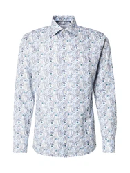 ETON Hemd elfenbein/hellblau