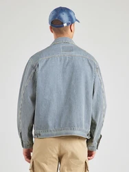 Levi's Jacke Sunrise Trucker taubenblau/weiß