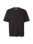 HUGO T-Shirt 'Niley' blau/schwarz