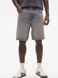 Pull&Bear Shorts grau