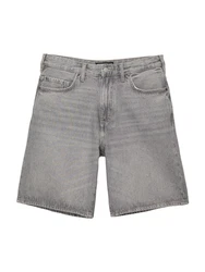 Pull&Bear Shorts grau