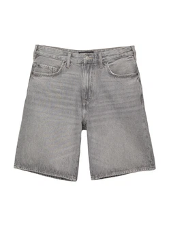 Pull&Bear Shorts grau