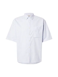 Hemd hellblau / wei