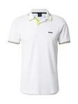 BOSS Poloshirt 'Paul' apfel/schwarz/naturweiß