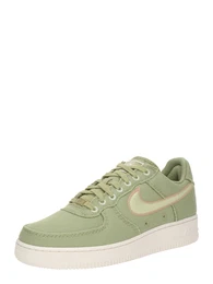 Sneaker 'AIR FORCE 1' hellbeige / pastellgrn / rosa / wei