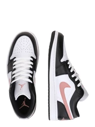 Jordan Sneaker 'Air Jordan 1' altrosa/schwarz/weiß