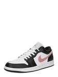Jordan Sneaker 'Air Jordan 1' altrosa/schwarz/weiß