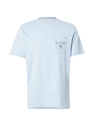 T-Shirt navy / hellblau