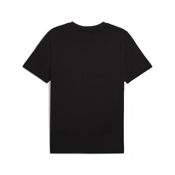PUMA T-Shirt 'Essentials' schwarz/weiß
