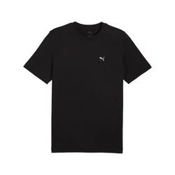 PUMA T-Shirt 'Essentials' schwarz/weiß