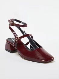 Cipele s potpeticom burgund