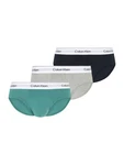 Calvin Klein Underwear Boxershorts Slip türkis/grau/schwarz/weiß