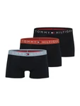 Tommy Hilfiger Underwear Trunk 3P TRUNK WB mit Logobund nachtblau/taubenblau/rostrot/weiß