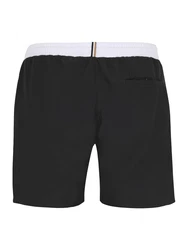 BOSS Badeshorts Starfish anthrazit/weiß