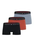 Tommy Hilfiger Underwear Trunk 3P TRUNK mit Logoschriftzug navy/pastellgrün/cranberry/weiß