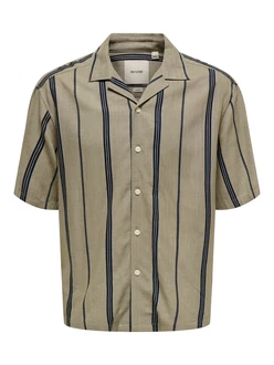 Only & Sons Hemd Stepan navy/sepia