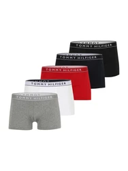Tommy Hilfiger Underwear Boxershorts graumeliert/rot/schwarz/weiß