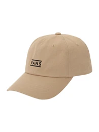 Caps 'Bill Jockey' hellbeige / schwarz