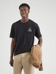 GAP T-Shirt 'BRANNA' hellgrau/schwarz