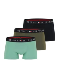 Tommy Hilfiger Underwear Trunk 3P TRUNK mit Logoschriftzug oliv/mint/schwarz/weiß