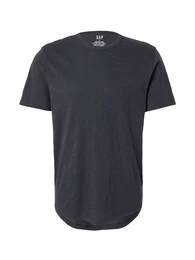 T-Shirt schwarzmeliert
