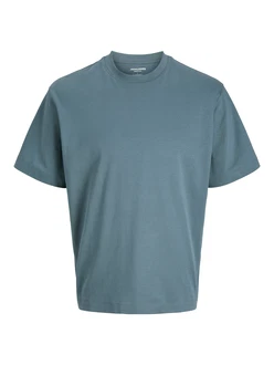 JACK & JONES T-Shirt 'JJEUrban Edge' cyanblau