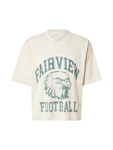 HOLLISTER T-Shirt creme/smaragd