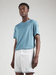 NIKE Funktionsshirt hellblau/weiß