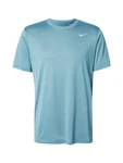 NIKE Funktionsshirt hellblau/weiß