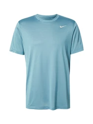 NIKE Funktionsshirt hellblau/weiß