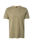 BOSS ORANGE T-Shirt Tegood mit Rundhalsausschnitt grau/khaki