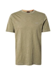 BOSS ORANGE T-Shirt Tegood mit Rundhalsausschnitt grau/khaki