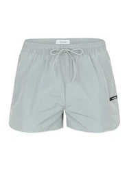 Calvin Klein Swimwear Badeshorts 'RUNNER' hellgrau