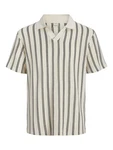 Jack & Jones Premium Poloshirt 'JPRBLUHARRY' schwarz/wollweiß