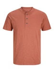 JACK & JONES T-Shirt 'JJBlunixs' kirschrot